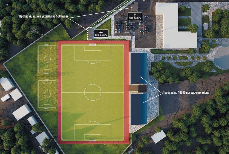В Ірпені вчергове стартує відбудова стадіону “Чемпіон” - цього разу у 1,5 раза дорожче
